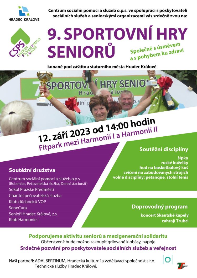 9. sportovní hry seniorů