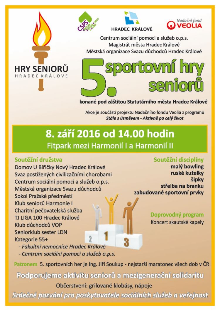 5. sporotvní hry seniorů